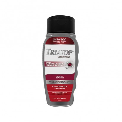 TRIATOP SHAMPOO X400 REPARACION PARA LA CASPA . Tienda Online Anika
