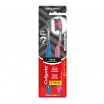 COLGATE CEPILLO DENTAL ZIG ZAG 2X1 CARBON