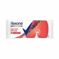 REXONA JABON 3X90 GLICERINA FRUTOS ROJOS