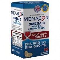MENACOR OMEGA3 CONCENTRADO 1400MG   
