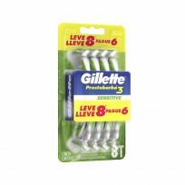 PRESTOBARBA 3 FILOS SENSIT.X8 