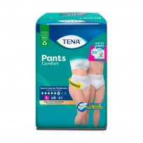 TENA PANTS CLASICO X8 L       