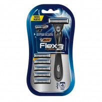 BIC FLEX 3 HYBRID BLISTER 1+5 