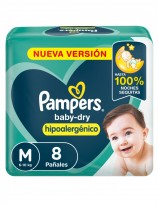 PAMPERS BABYDRY X8 M          