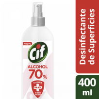 CIF  ALCOHOL 70% DESINFECTANTE X400
