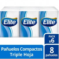 ELITE PAÑUELO  POCKET X6 COMPACTOS