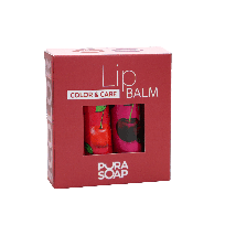 PURA SOAP BALSAMO LABIAL DUO CHERRY + CHERRY BLACK