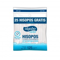 ALGABO HISOPOS X125 BOLSA     