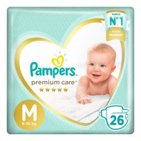 PAMPERS PREMCARE X26 M        