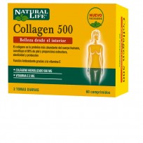 NATURAL LIFE COLÁGENO HIDROLIZADO 500MG X60 COMPRIMIDOS