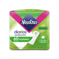 NOSOTRAS PROTECCION DIARIOS X 60 U 