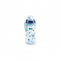 NUK VASO KIDDY LUMINOSO AZUL X300ML