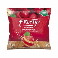 FRUTTY SNACK MANZANA ROJA BARRA X18G 