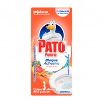 PATO PURIFIC INODORO ADHESIVO X3 TROPICAL