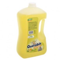 QUERUBIN DETERGENTE LAVAVAJILLAS LIMON X4L.   