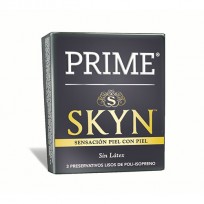 PRIME PRESERVATIVO SKYN SIN LATEX X 3