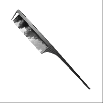 XULU PEINE DE CARBONO PROFESIONAL CON COLA P07617