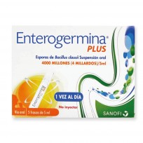 ENTEROGERMINA PLUS AMP BEB X5