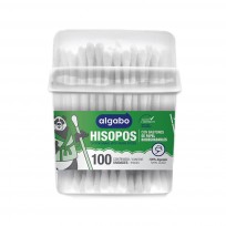 ALGABO HISOPOS X100 TUBO BIODEGRADABLES