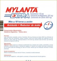 MYLANTA EXTRA COMPRIMIDOS MASTICABLES EXPENDOR X 96