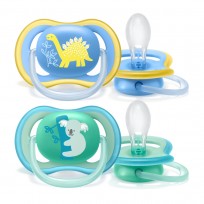 AVENT CHUPETE ULTRA AIR +18M (KOALA/DINO)  