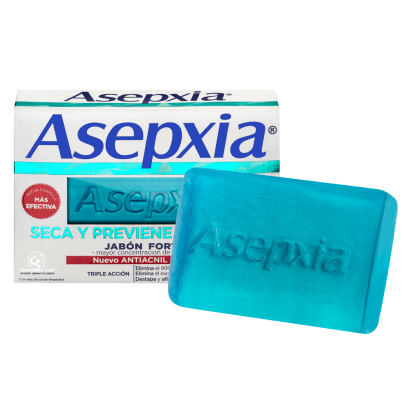 jabon asepxia carbon es bueno para el acne