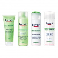 EUCERIN DERMOPURE KIT: GEL + EXFOLIANTE + TÓNICO + HYDRAT