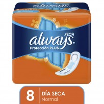ALWAYS X8 PROTECCION PLUS SECA SIN ALAS
