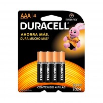 DURACELL PILA AAA X4