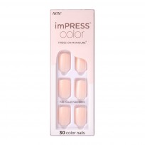 IMPRESS NAILS UÑAS AUTO-ADHESIVAS PRESS ON POINT PINK      