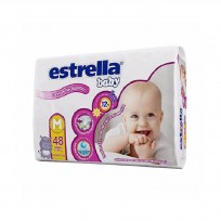 Estrella pañal kit 6 paquetes x48 unidades M