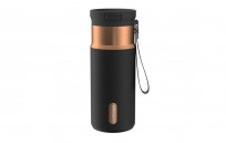 CONTIGO VASO SNAPSEAL NEGRO DORADO  X473 ML.