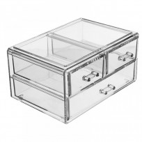 ORGANIZADOR DE BIJOU ACRILICO X 3CAJONES B4958
