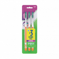 PRO CEPILLO DIENTES PLUS CUIDADO ENCIAS SUAVE PACK X3